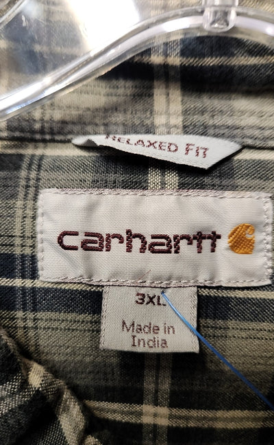 Carhartt Men's Size 3X Gray Shirt