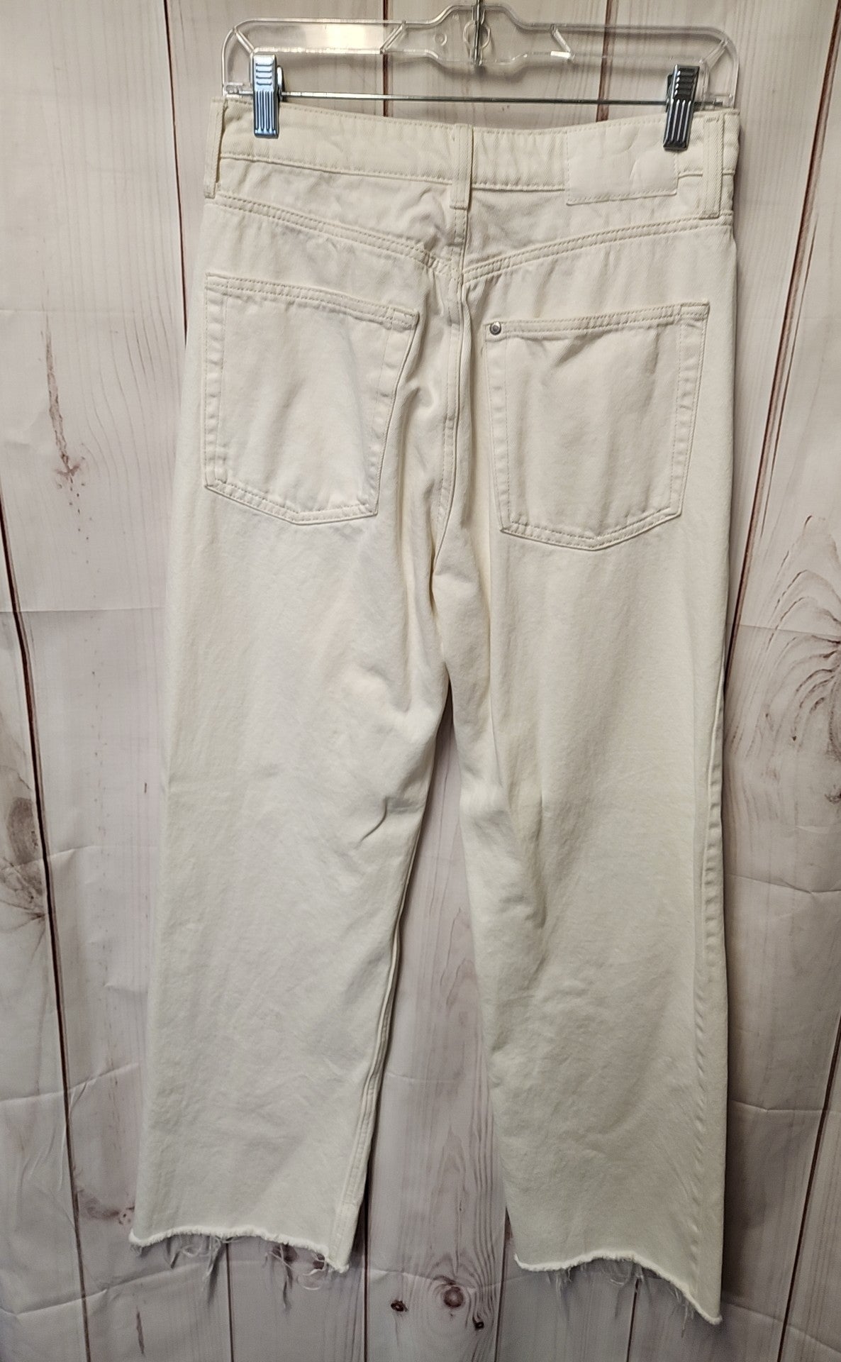 &Denim Women's Size 29 (7-8) White Jeans