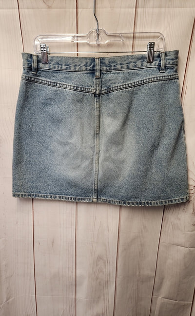 Moda International Women's Size 14 Blue Skirt