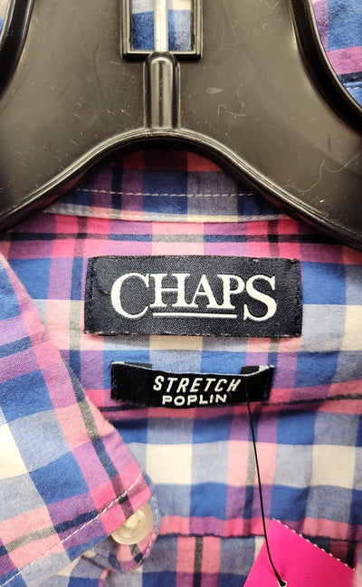 Chaps Men's Size L Blue Shirt