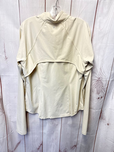 Old Navy Women's Size XL Tall Cream Active Jacket