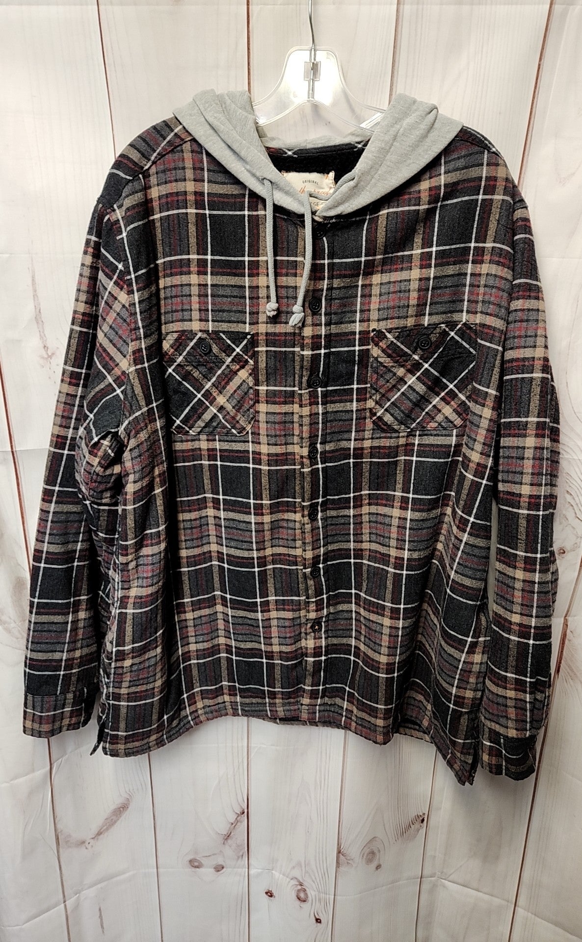 Weatherproof Men's Size XXL Black & Brown Jacket