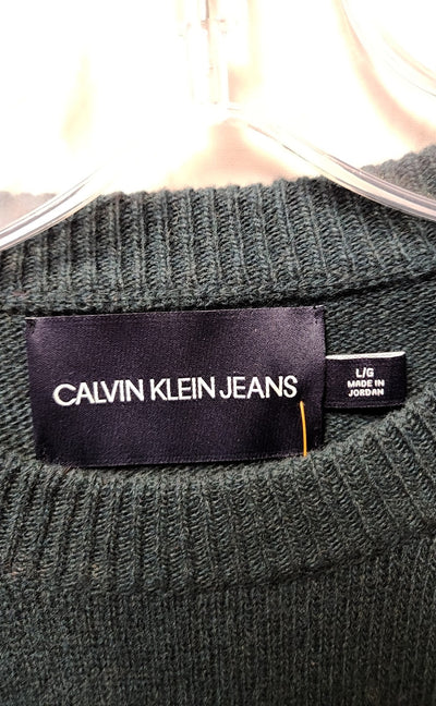 Calvin Klein Women's Size L Green Sweater