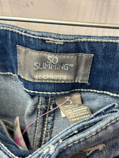 Chico's Women's Size 3 = US 16 Blue Jeans