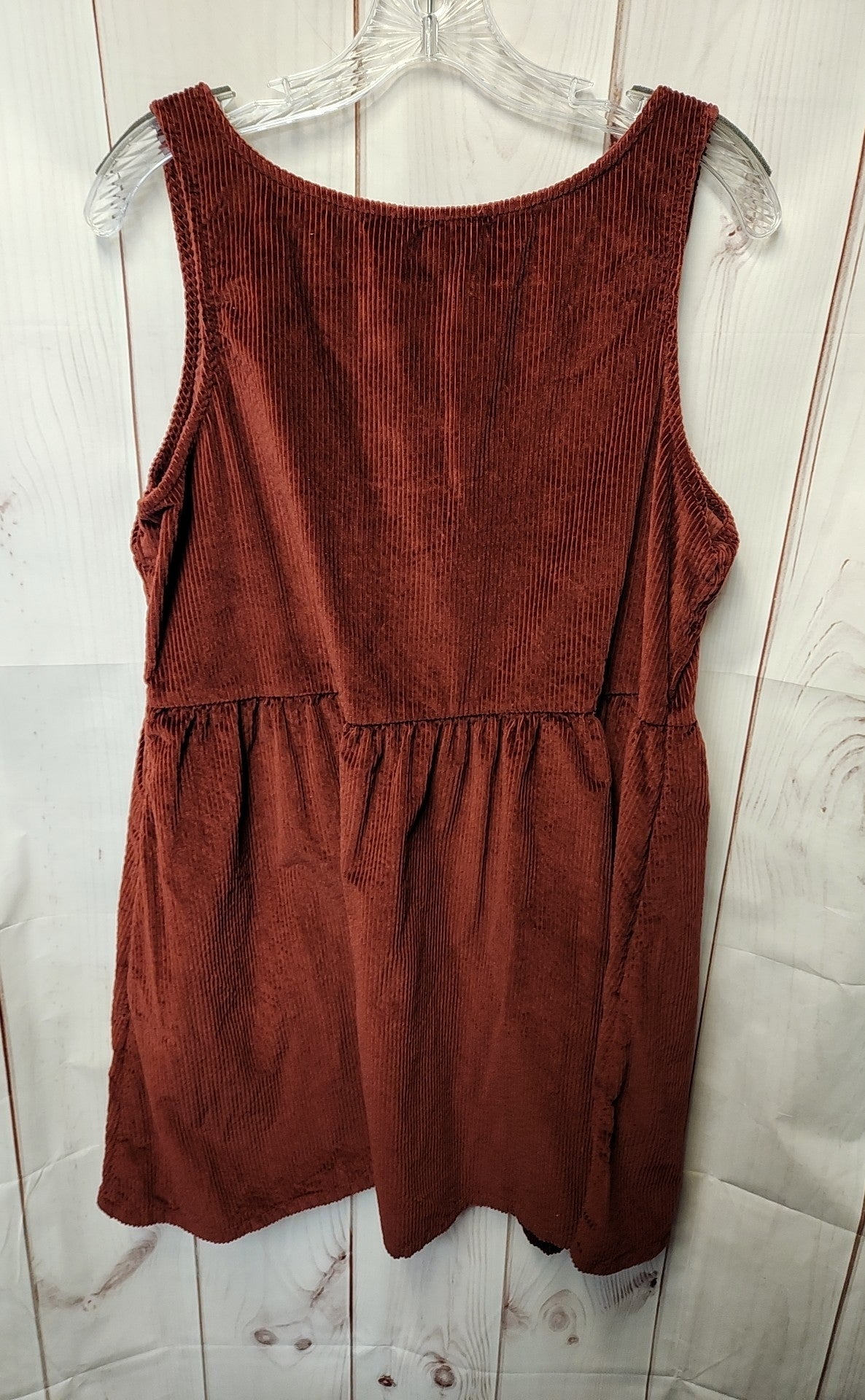 American Eagle Women's Size L Brown Corduroy Dress