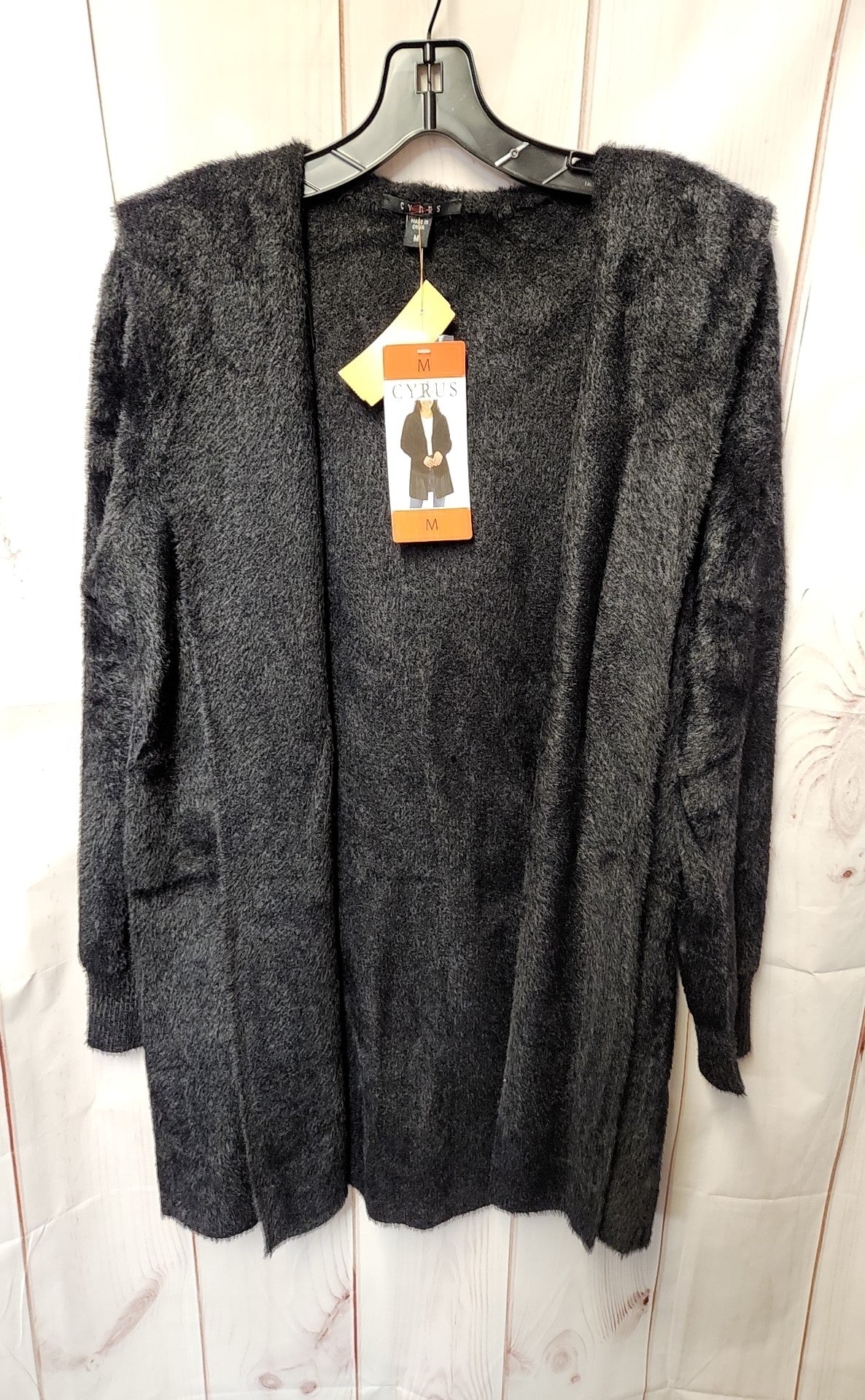 Cyrus Women's Size M Black Cardigan