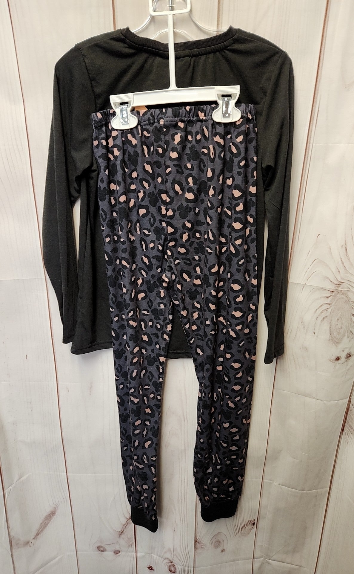 Minnie Mouse Girl's Size 9/10 Black Pajamas