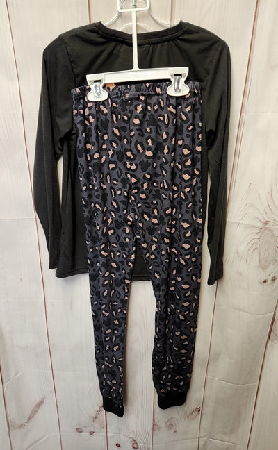 Minnie Mouse Girl's Size 9/10 Black Pajamas