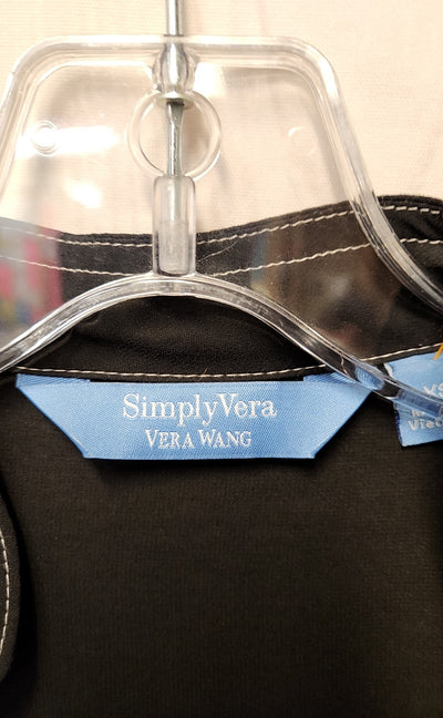 Simply Vera Women's Size XS Black Dress