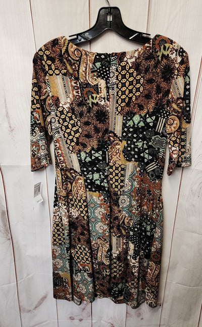 NWT Roz & Ali Women's Size 8 Brown Dress