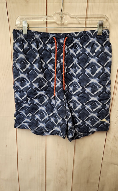 Tommy Bahama Men's Size M Blue Swim Trunks