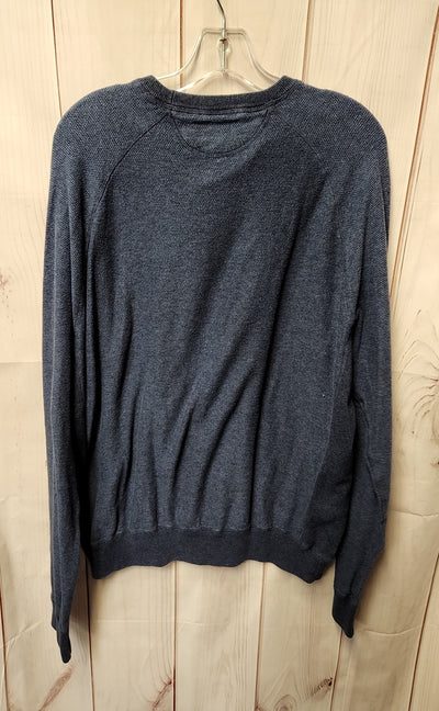 Faherty Men's Size XXL Blue Shirt