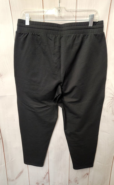 NWT Talbots Women's Size L Petite Black Sweatpants