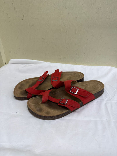 Time and Tru Women's Size 11 Red Sandals