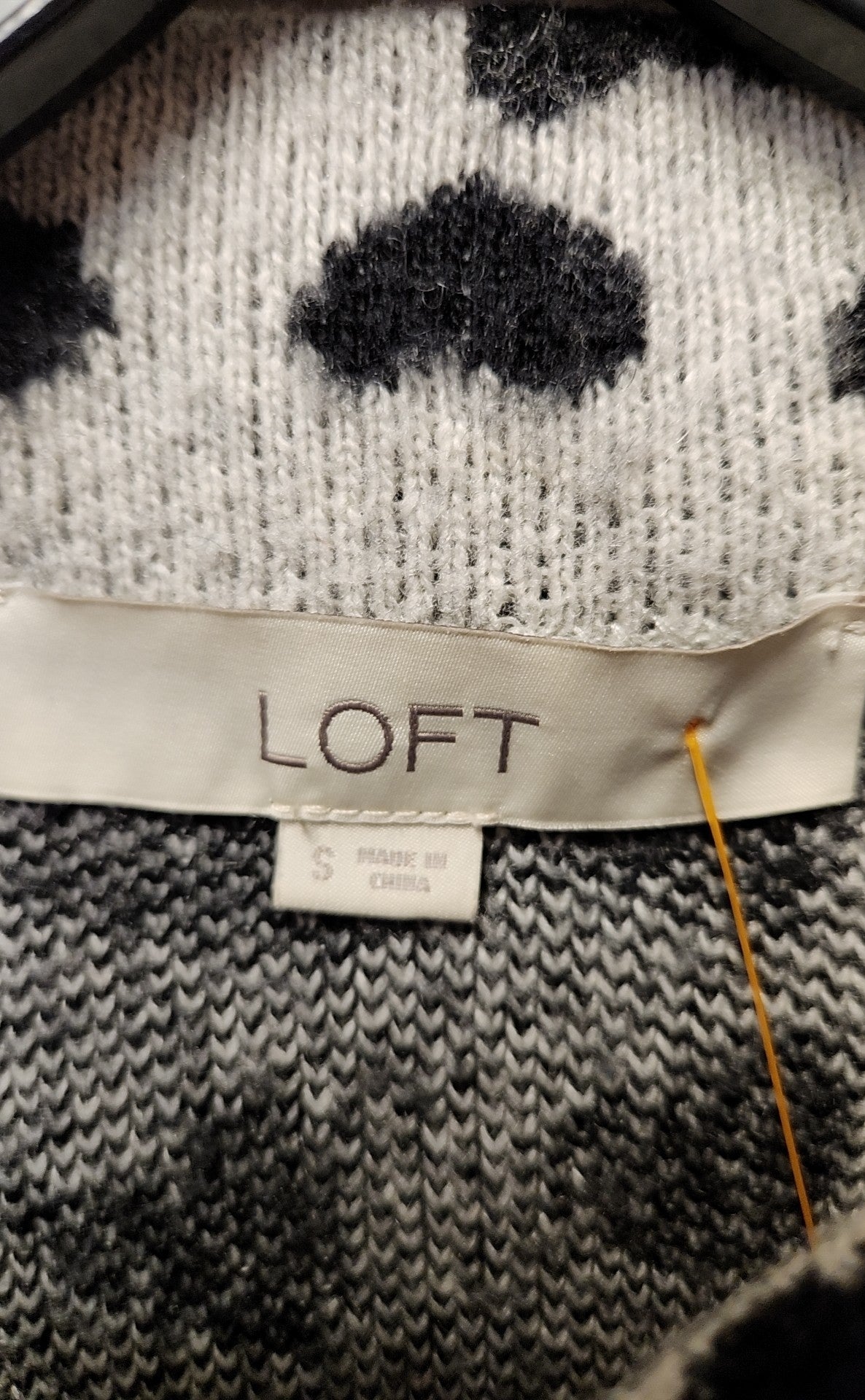 Loft Women's Size S Gray Sweater