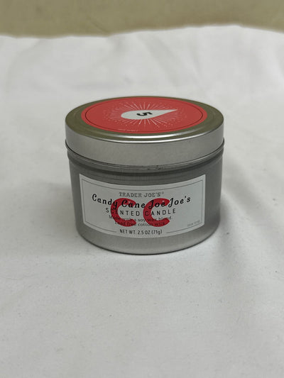 Trader Joe's Candy Cane Candle