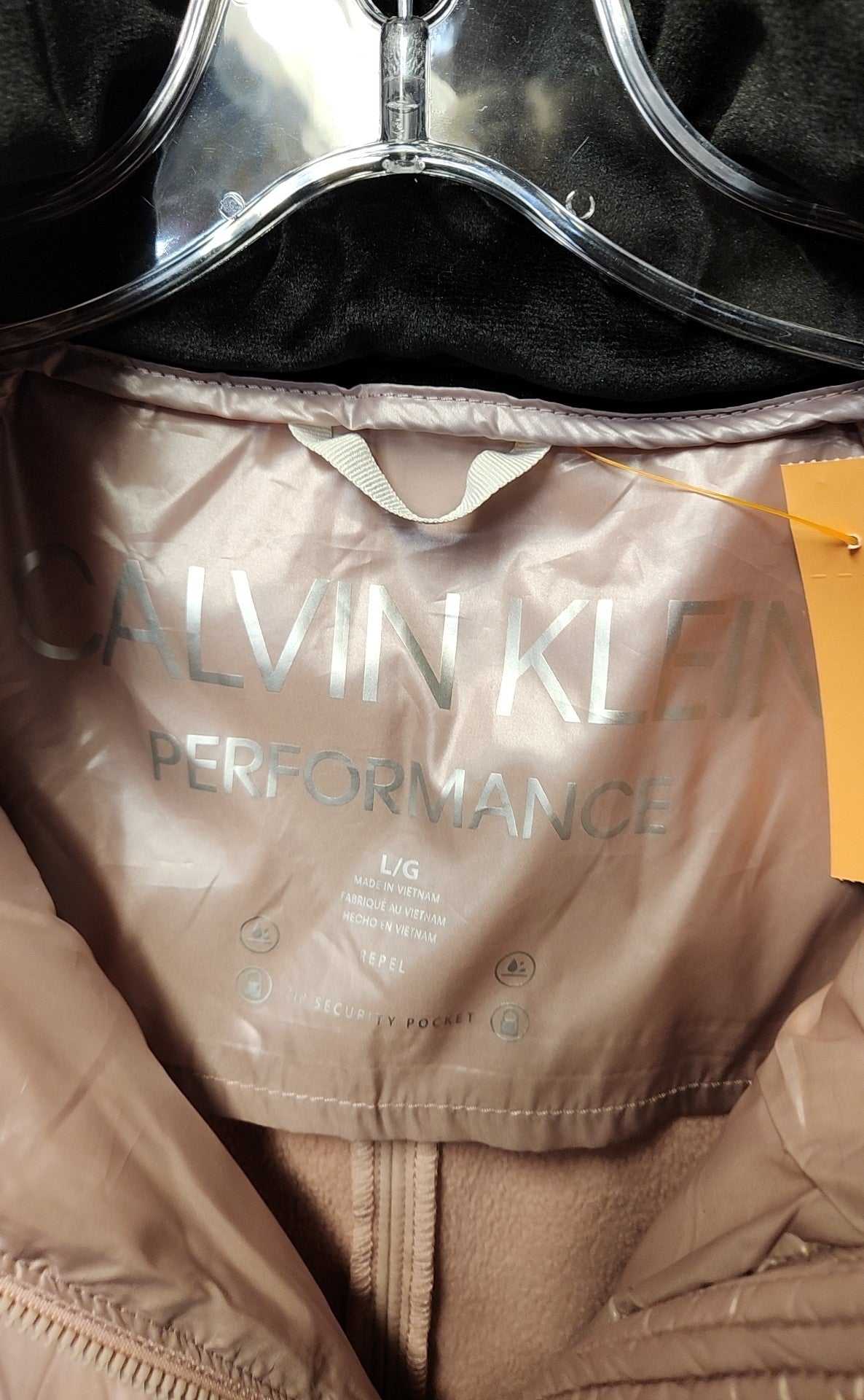 Calvin Klein Women's Size L Pink Jacket