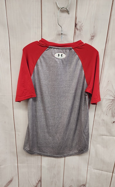 Under Armour Boy's Size 14 Gray Shirt