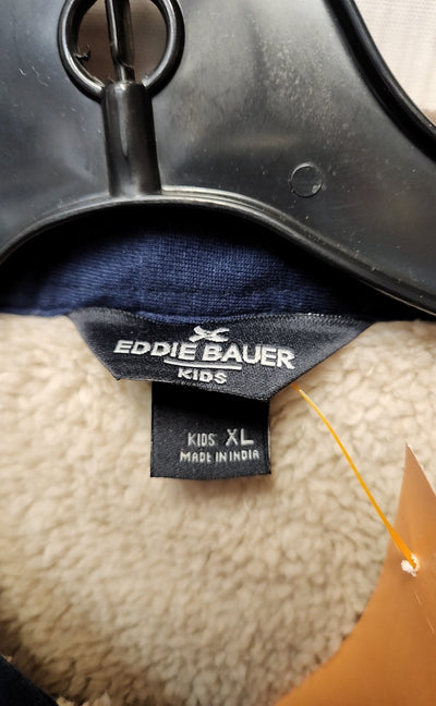 Eddie Bauer Boy's Size 18/20 Navy Jacket
