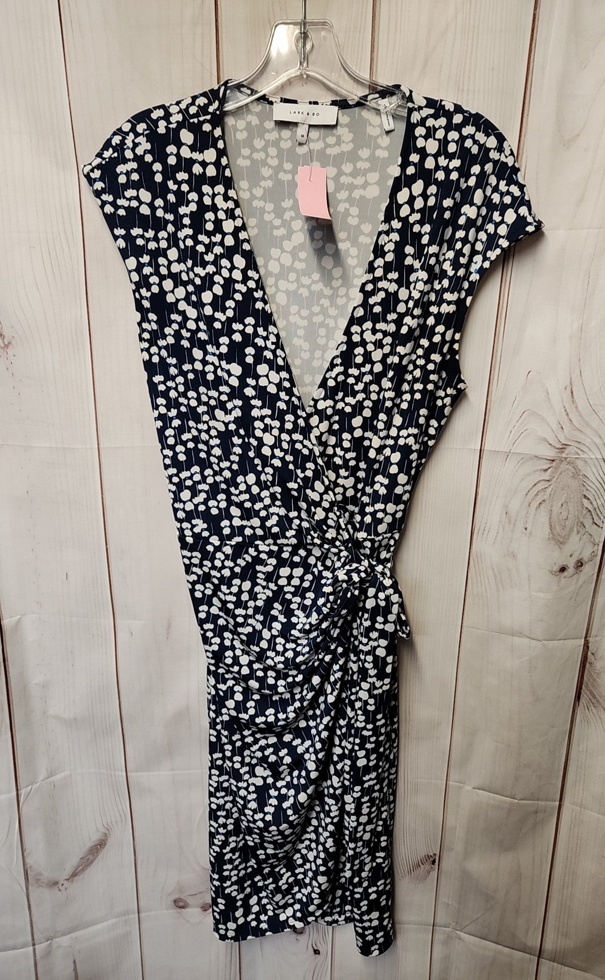 Lark & Ro Women's Size M Navy Floral Dress