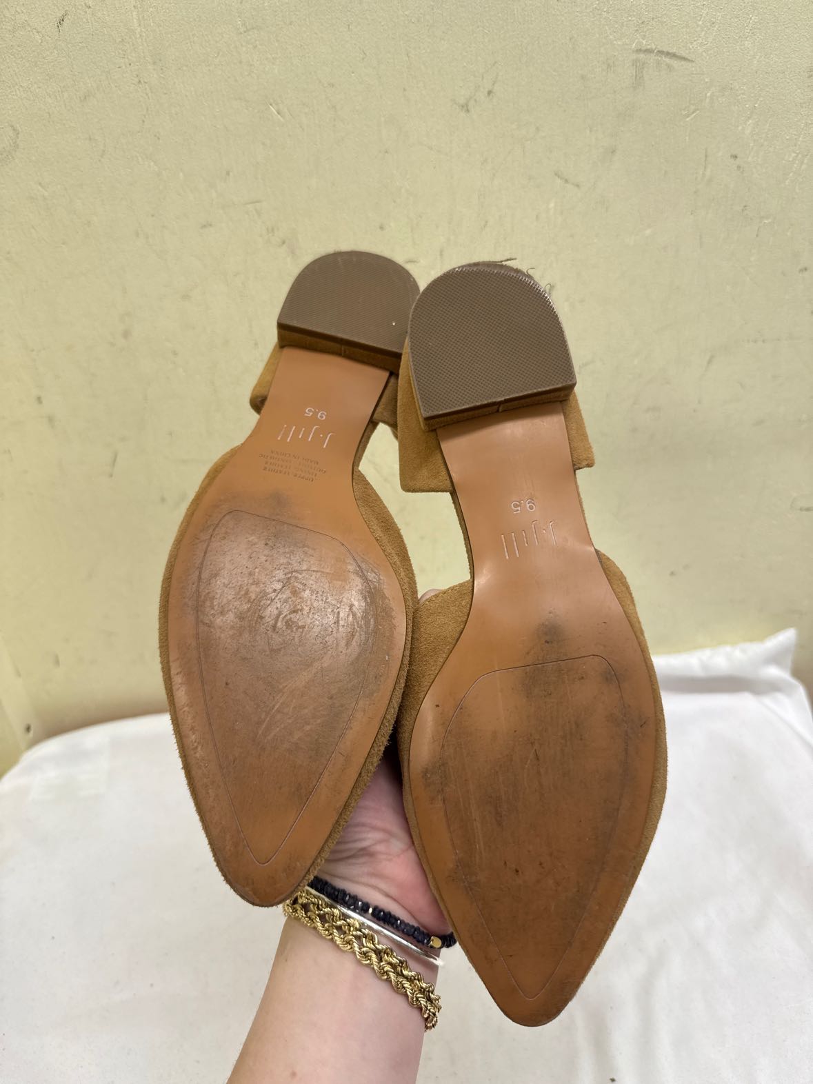 J Jill Women's Size 9-1/2 Tan Flats Shoes