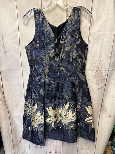Jessica Howard Women's Size 8 Blue Floral Dress