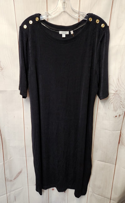 Chico's Women's Size 4 = US XXL Black Dress