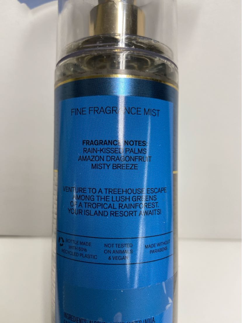 Bath & Body Works Fresh Jungle Rain Fine Fragrance Mist 8fl oz Perfume