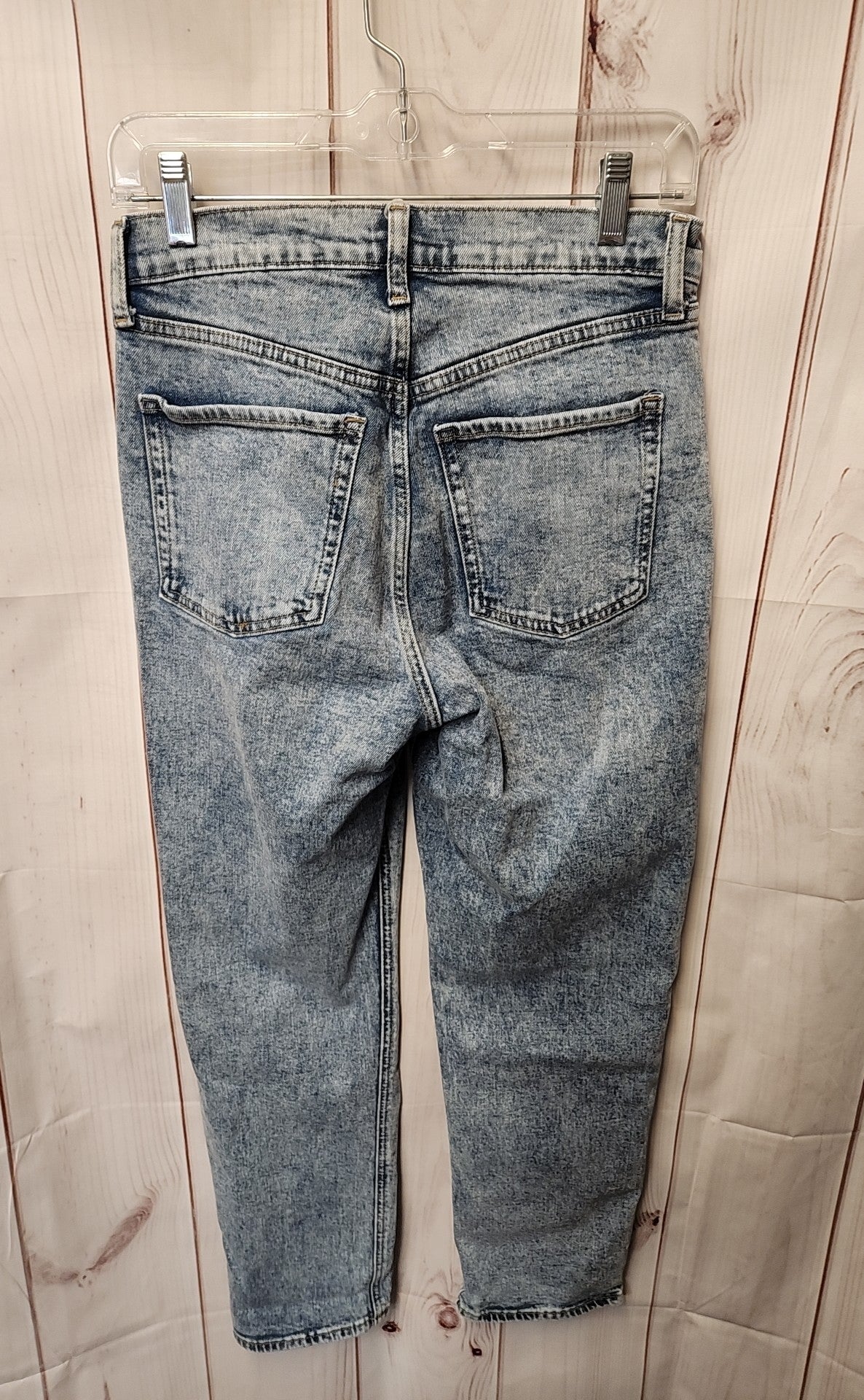 Old Navy Women's Size 27 (3-4) Blue Jeans Sky-hi Straight