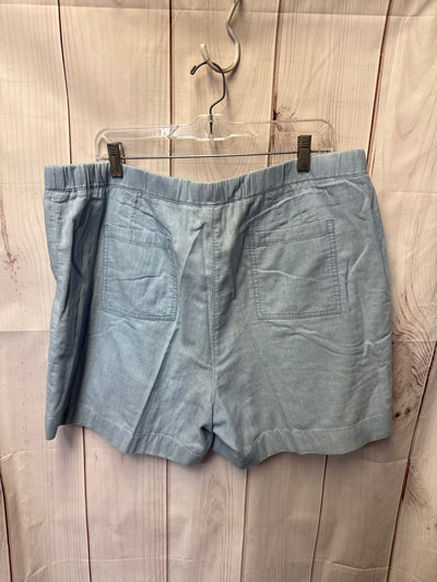 J Jill Women's Size XL Light Blue Shorts