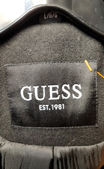 Guess Women's Size L Black Coat