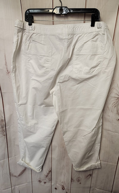 Chico's Women's Size 3 = US 16 White Pants