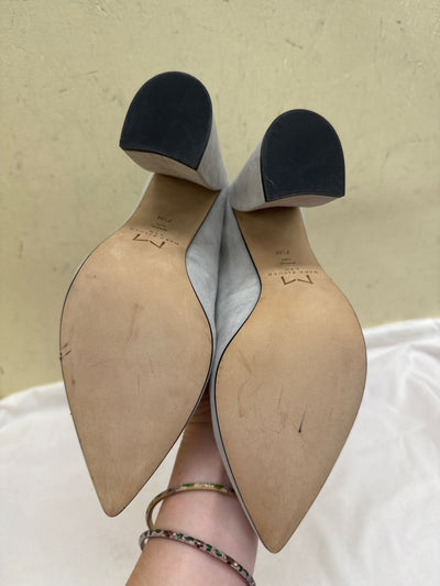 Marc Fisher Women's Size 7-1/2 Gray Pumps Shoes