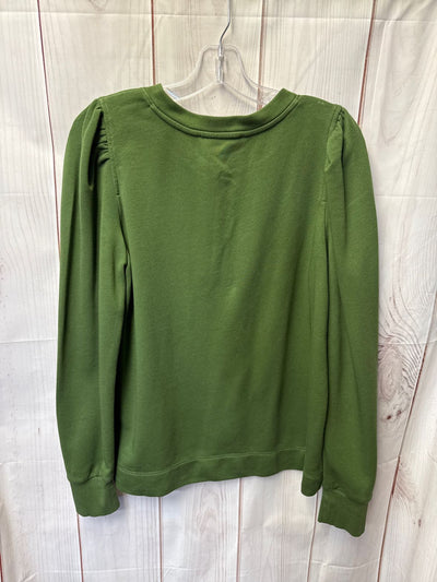 Loft Women's Size L Green Sweatshirt