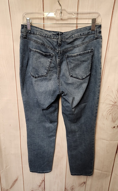 Nine West Women's Size 27 (3-4) Blue Jeans Gramercy Crop