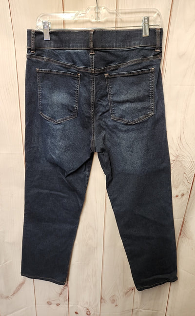 Gloria Vanderbilt Women's Size 14 Blue Jeans High Rise Straight
