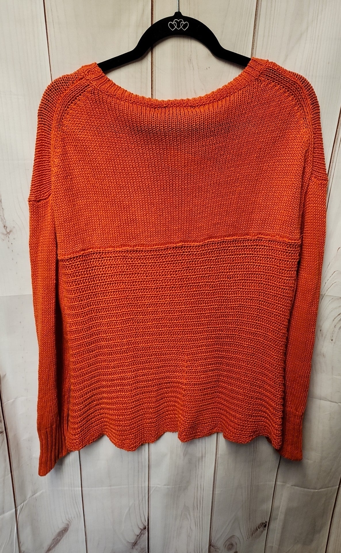 J Crew Women's Size M Orange Sweater