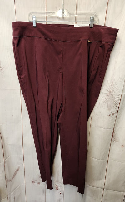 NWT INC Women's Size 22 Petite Purple Pants