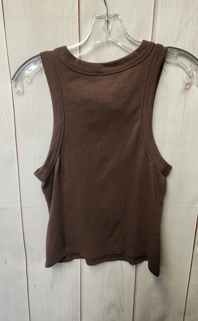 Old Navy Women's Size M Brown Sleeveless Top