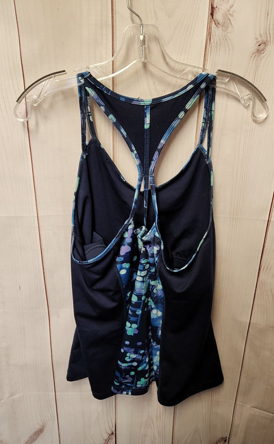 Tek Gear Women's Size XL Navy Sleeveless Top