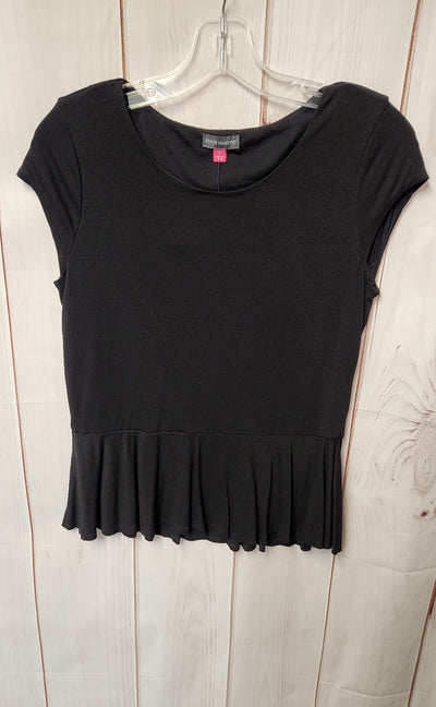 Vince Camuto Women's Size S Black Short Sleeve Top