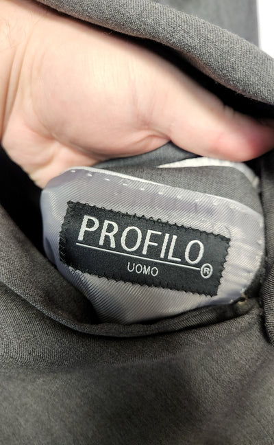 Profilo Uomo Men's Size 46 Gray Sport Coat
