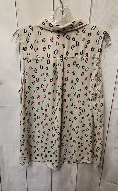 Apt 9 Women's Size XL Off-White Sleeveless Top