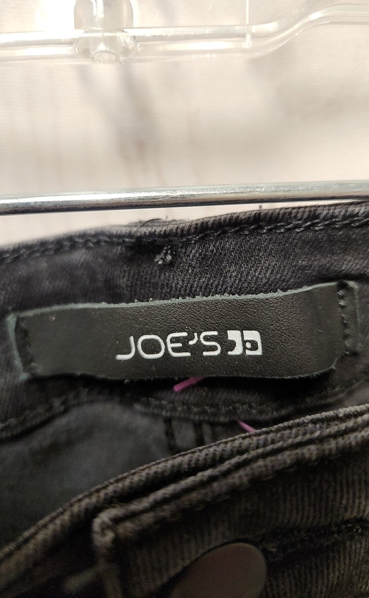 Joe's Women's Size 32 Black Jeans Flawless The Icon Mid Rise Skinny Ankle