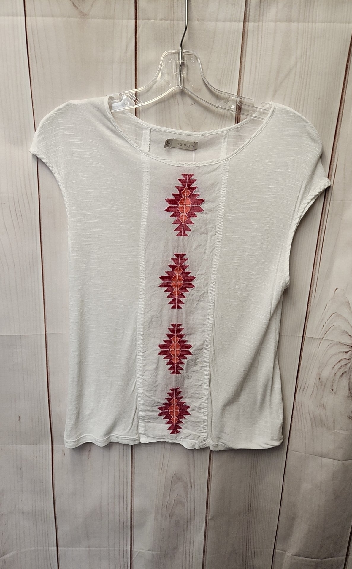 Hinge Women's Size XS White Sleeveless Top