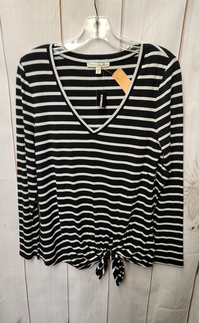 NWT Express Women's Size S Black Long Sleeve Top
