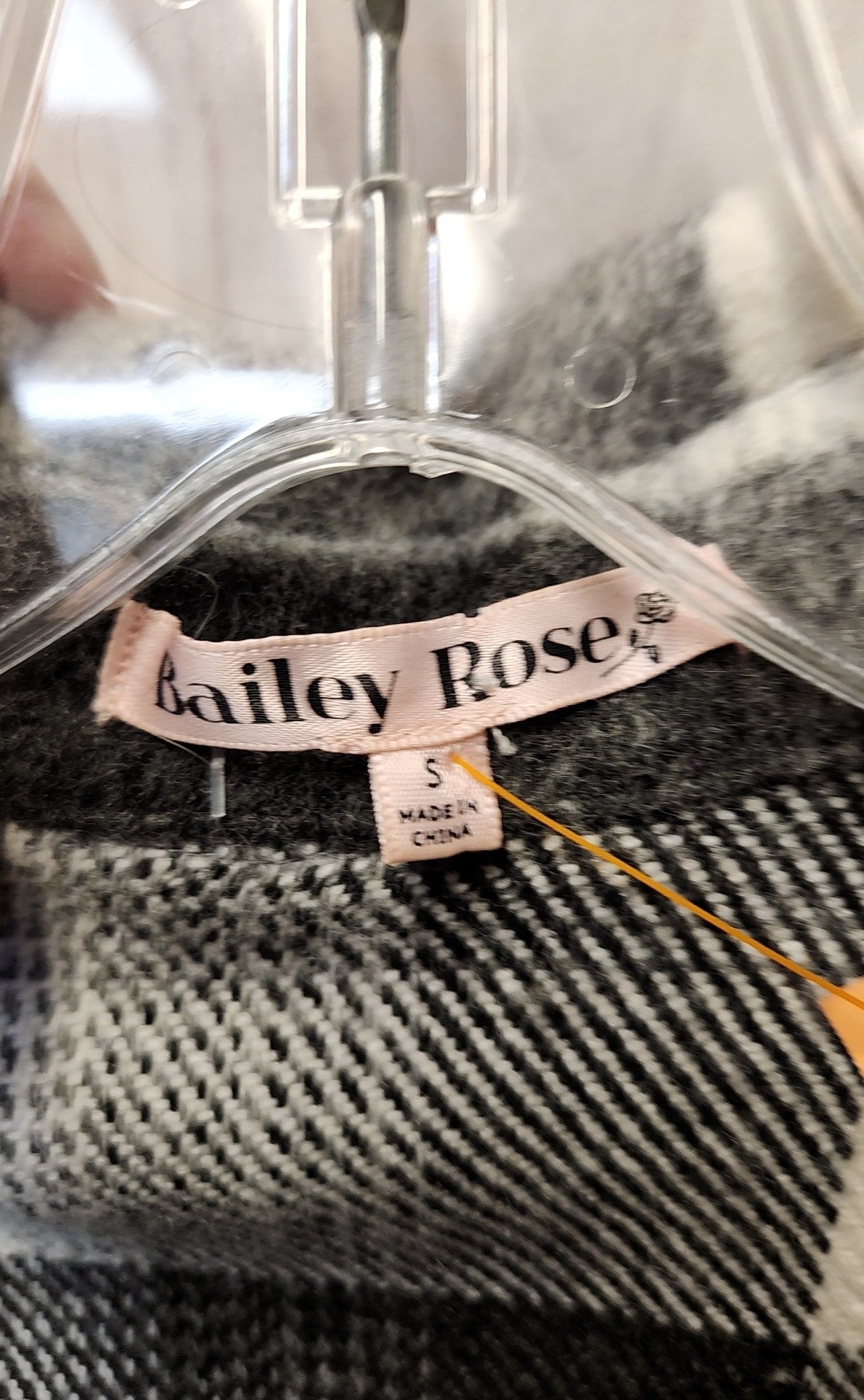 Bailey Rose Women's Size S Gray Jacket