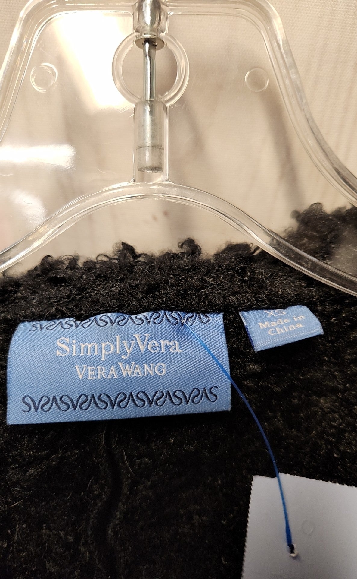 Simply Vera Women's Size XL Black Jacket