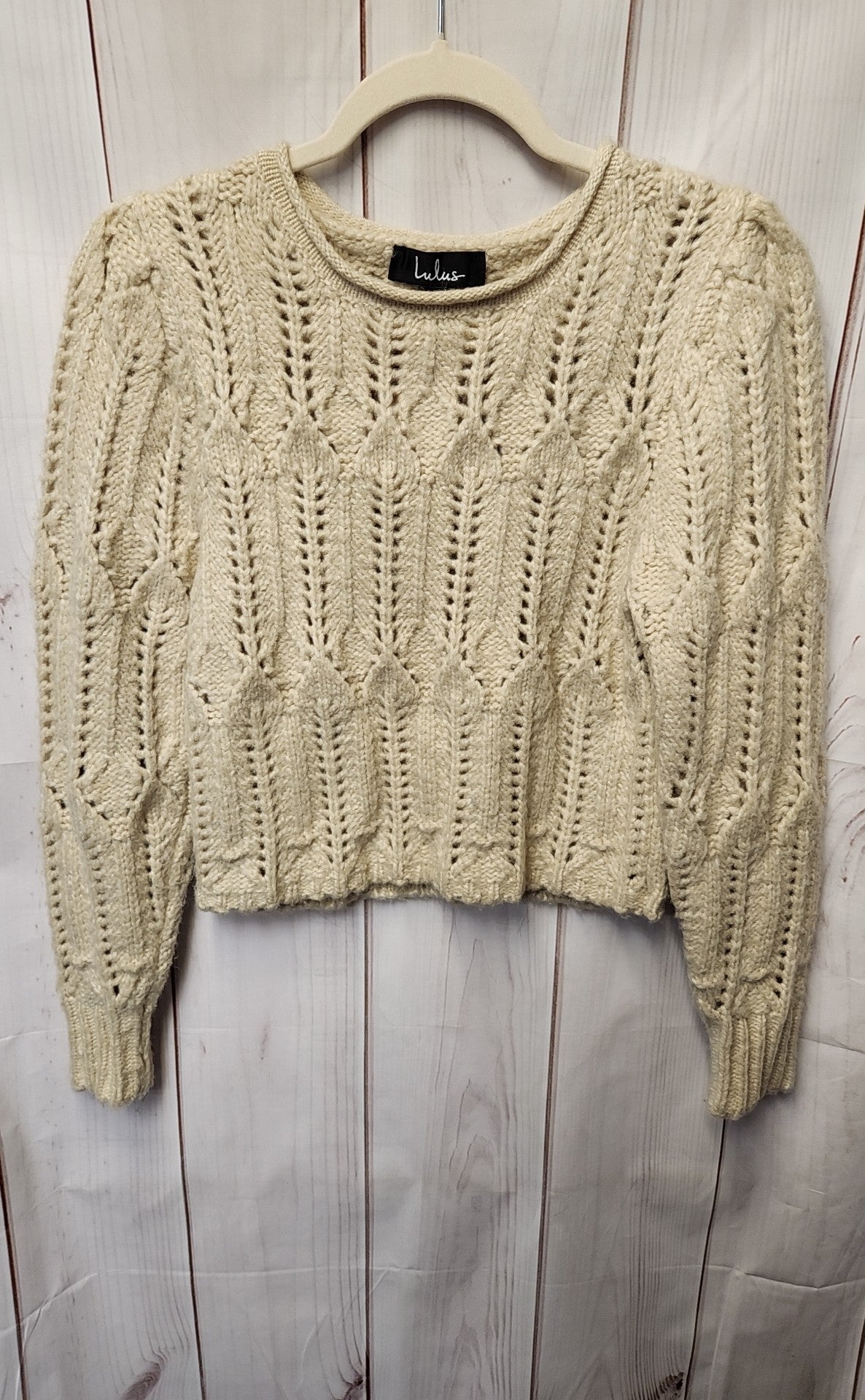 Lulus Women's Size XS Beige Sweater