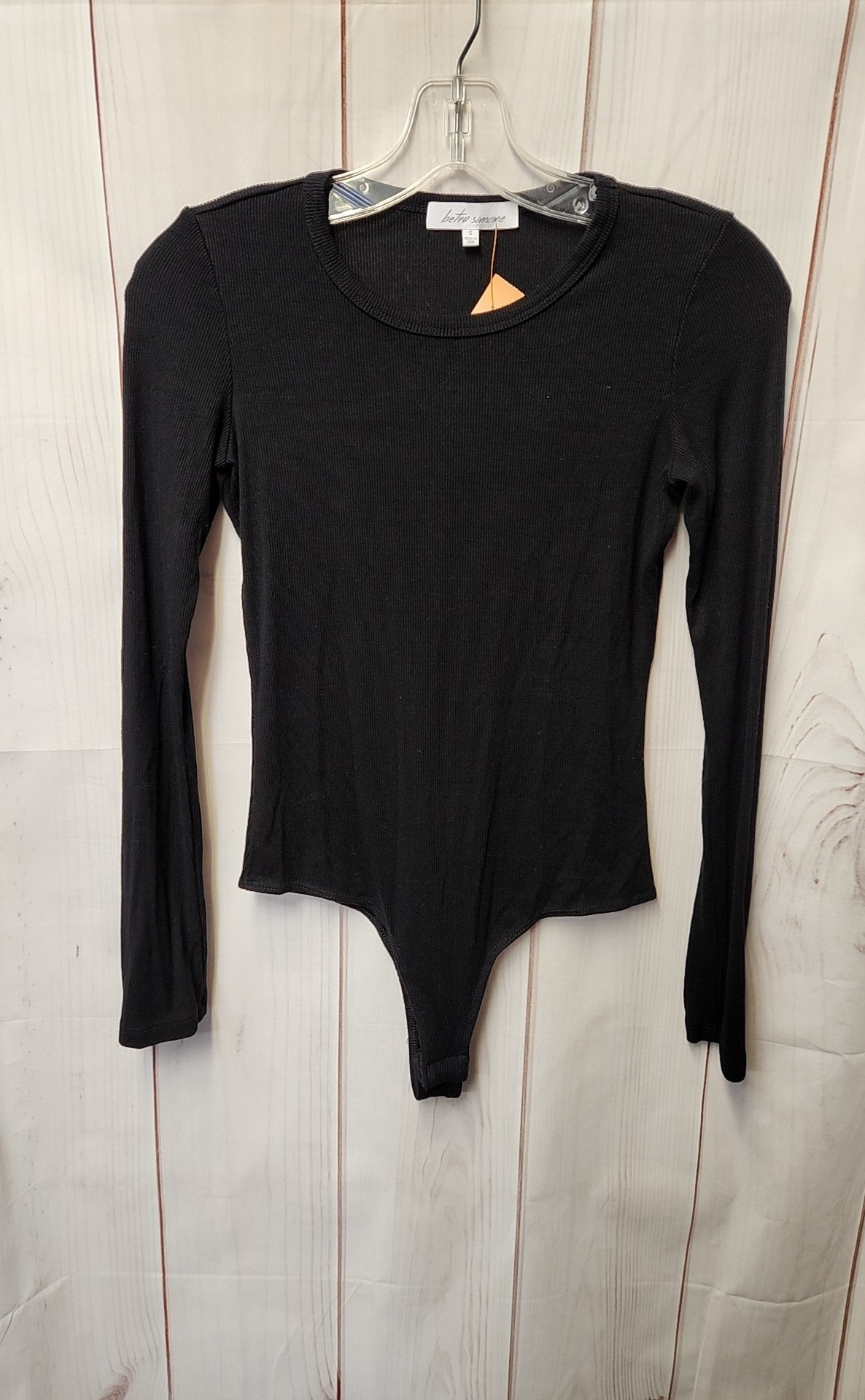 Betro Simone Women's Size S Black Bodysuit